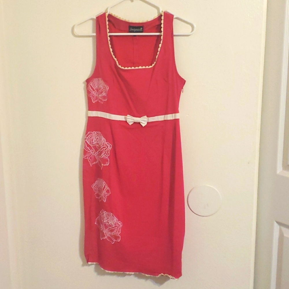 Sourpuss dress pink 60s vibes